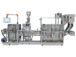 TF1e Blister Machine, capable of running sustainable materials