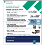 Pharmaworks One Pager: Rebuild/upgrade your existing equipment, or buy new?