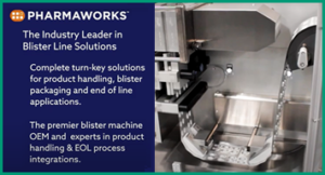 Pharmaworks blister line solutions