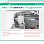 NJM launches new beltorque.com website… Do you have capping problems? This site shows you how we solve them.