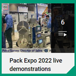 See all of our Pack Expo 2022 show floor videos here 🎥