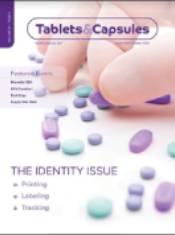 Tablets & Capsules Magazine, September/October featuring Peter Sarvey