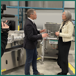 TVA Nouvelles films news story & interview featuring VGAM biome at NJM facility