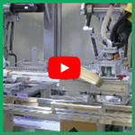 🎥 Video: Serpa P350 Case Packer with two robots, running personal care cartons