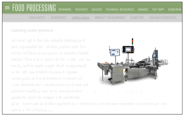 food processing