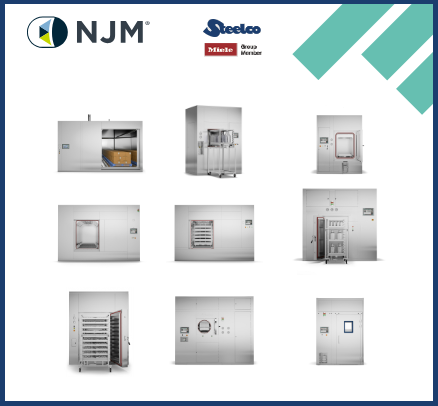 Steelco sterilization and decontamination solutions from NJM